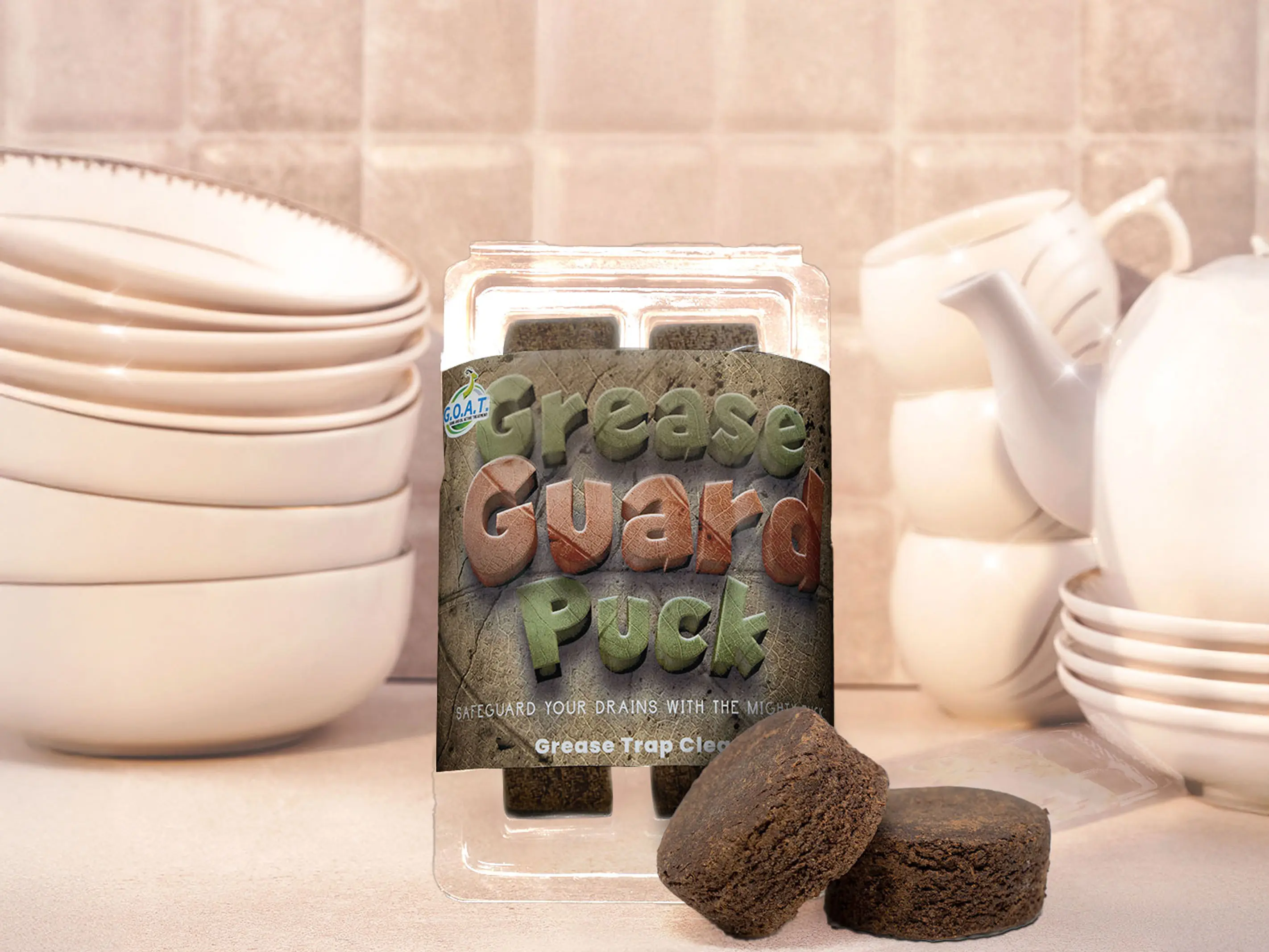 G.O.A.T. Grease Guard Puck